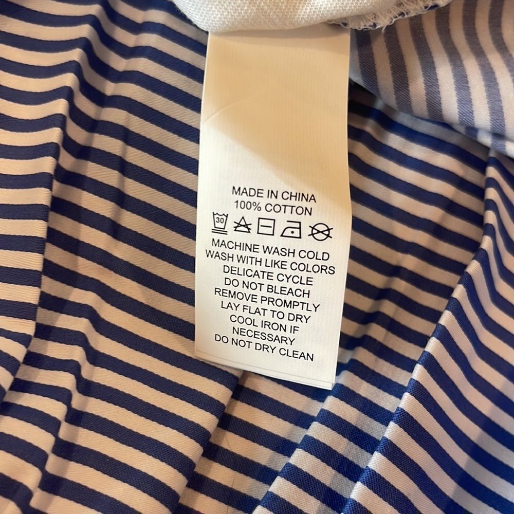 Kate Spade Broome Street Ruffle Back Tee size Large NEW - Picture 8 of 8